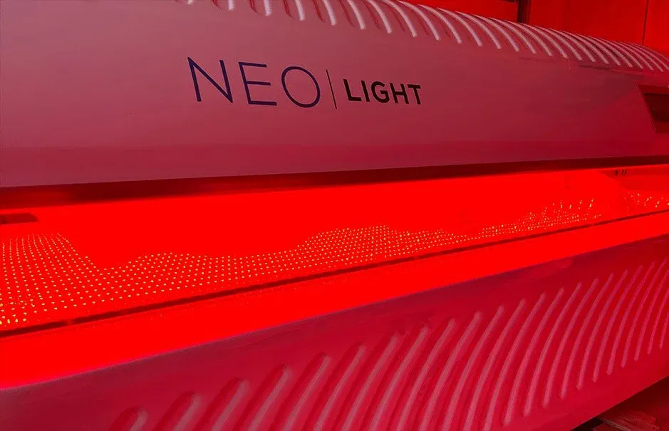 The NEO|LIGHT red light bed at Rio Lumen